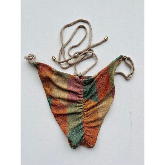 Power 2 The Flower PF2 Geo Lace-up Bikini Bottom ( S ) - Picture 3 of 3